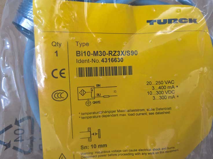 Sensor BI10-M30-RZ3X/S90 Turck  Việt Nam