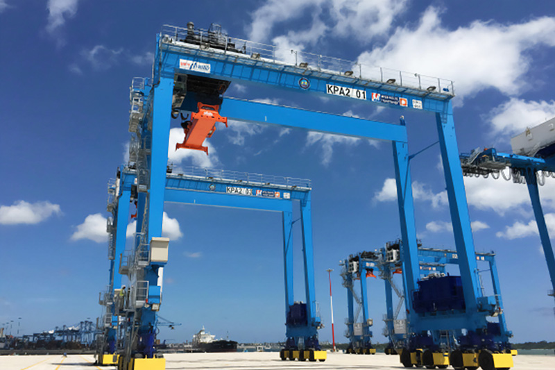 cẩu khung RTG mitsui e&s