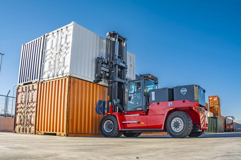 xe nâng container kalmar