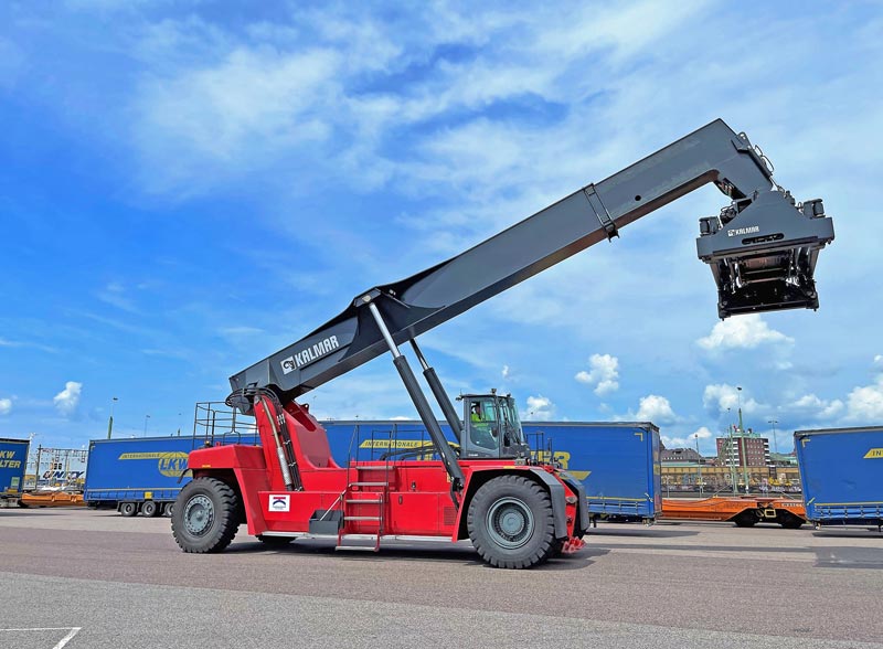 xe nâng container kalmar