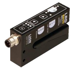 New LRD8200 Label Sensor with Push-Button Controls