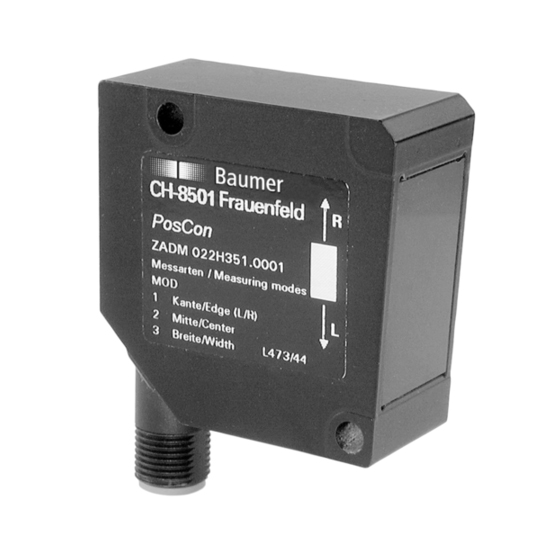 Sensor ZADM 023H151.0001 (10158593) Baumer Electric